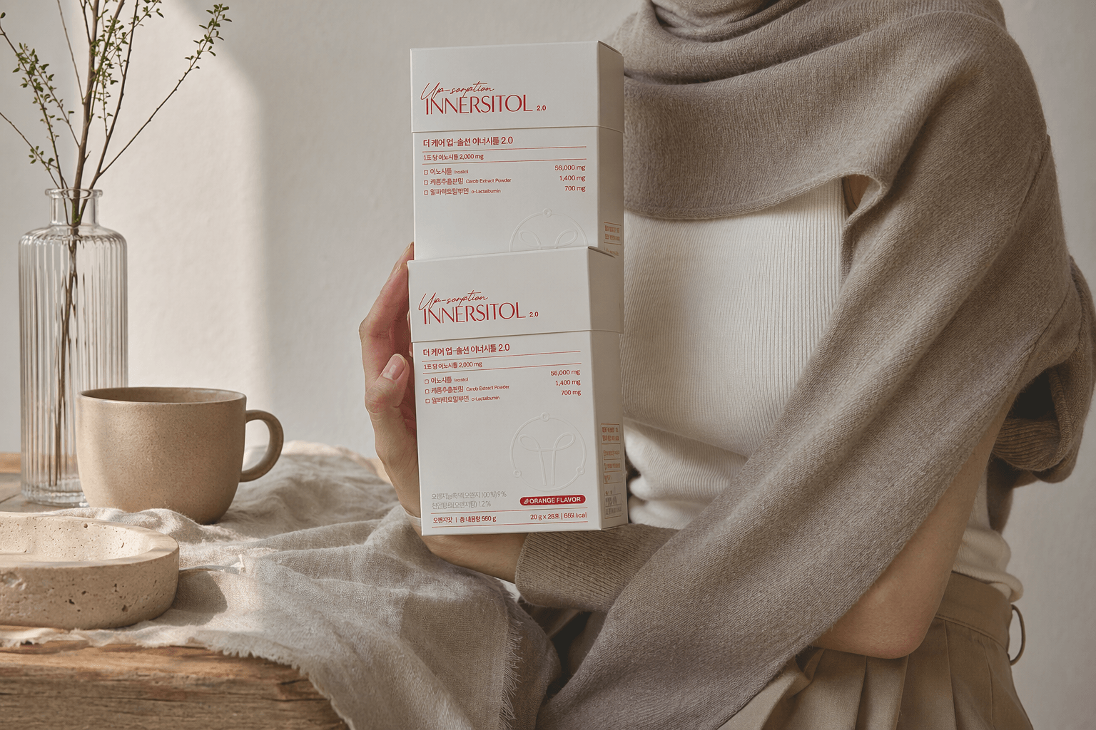 Multi-month period care sets with pads, liners, and supplements prepared for refill planning.